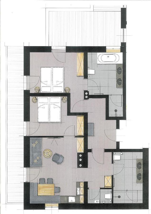 Schmiedhof Gut Apartment Гросарл Екстериор снимка